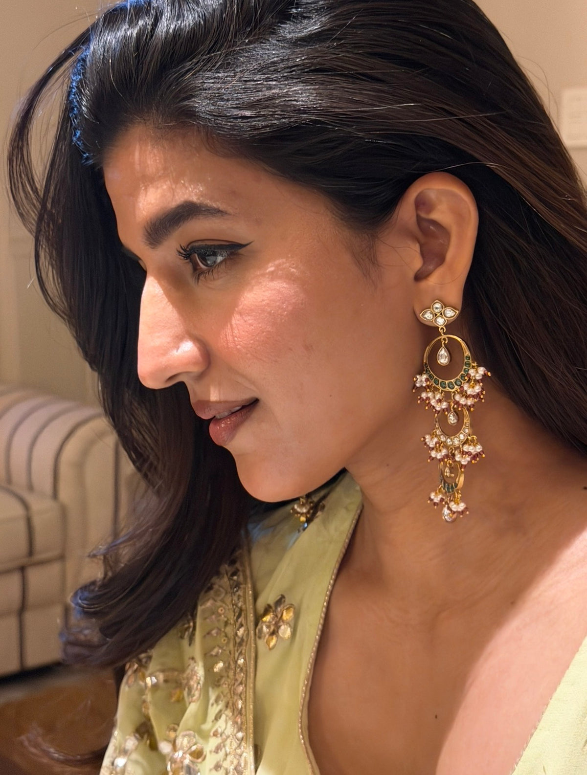 Pariva Polki Earrings