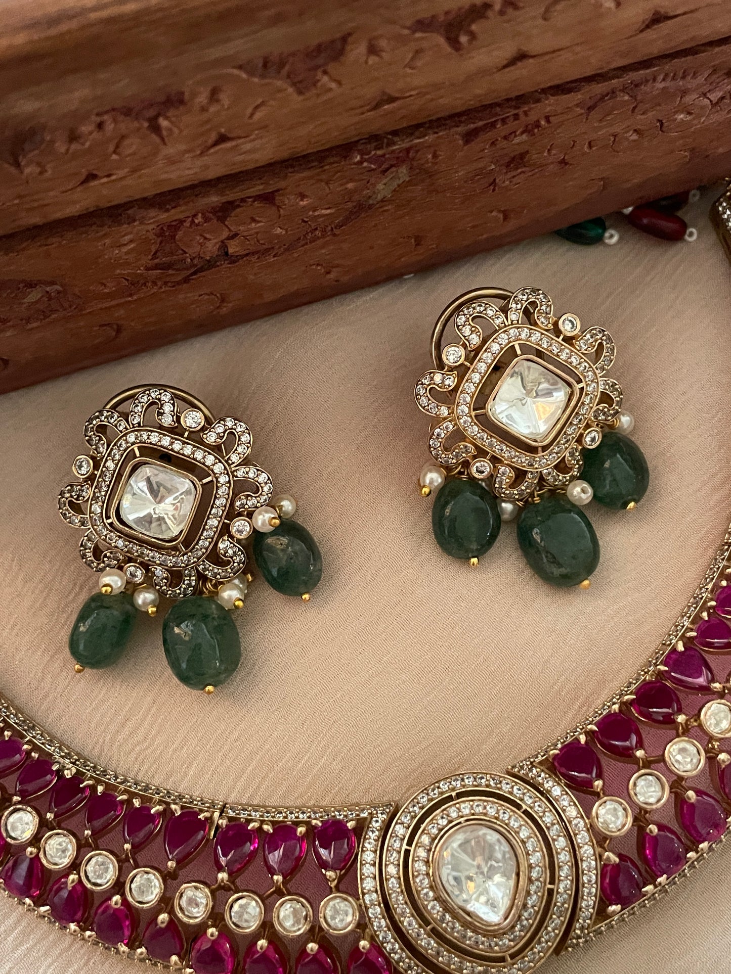 Neeta Ruby Necklace Set