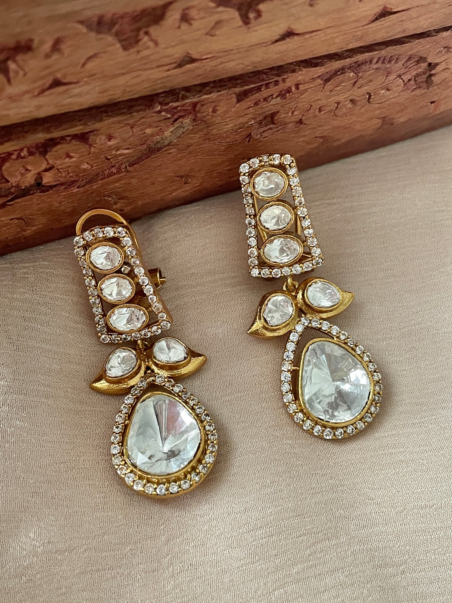 Jivika Polki Earrings