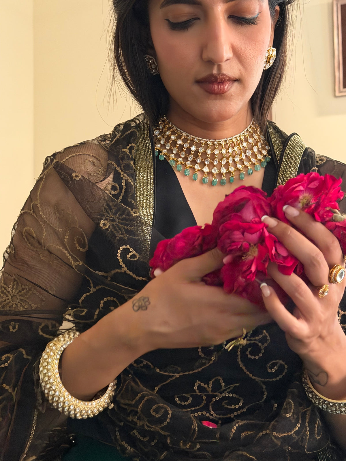 Raavla Polki Necklace Set