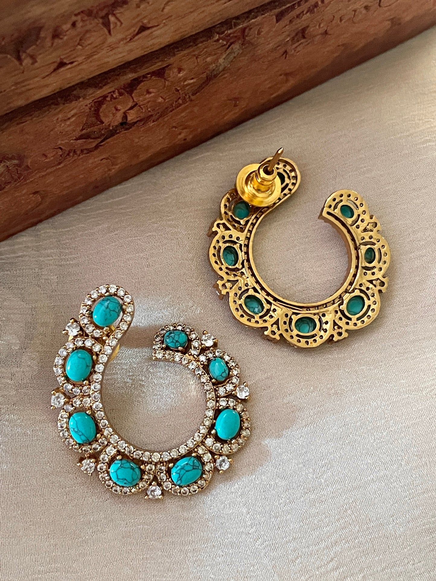 Grisha Turquoise Earrings