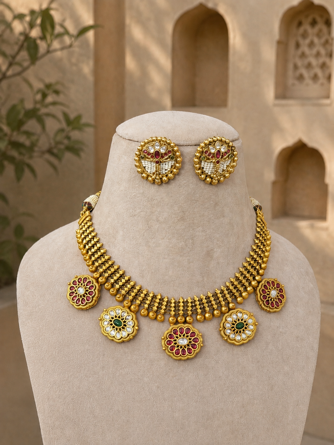 Baria Necklace Set