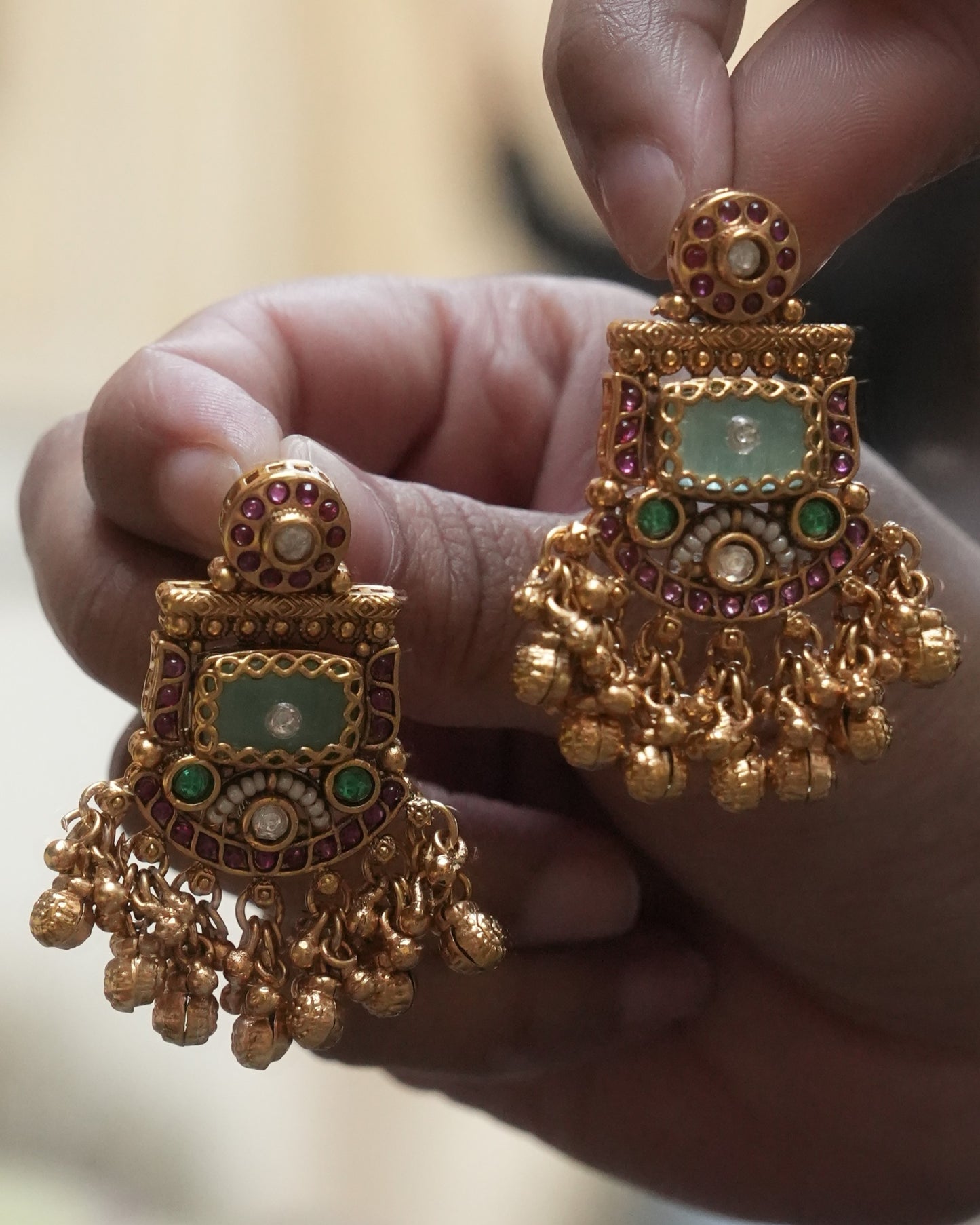 Nivara Ghungroo Earrings