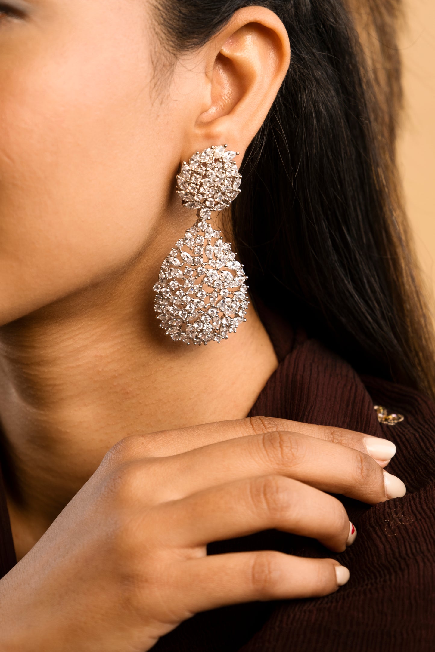 Stargaze Zircon Earrings