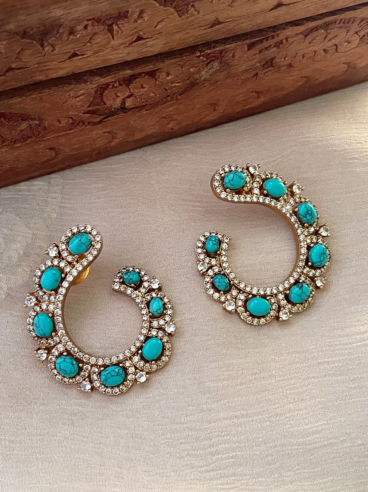 Grisha Turquoise Earrings