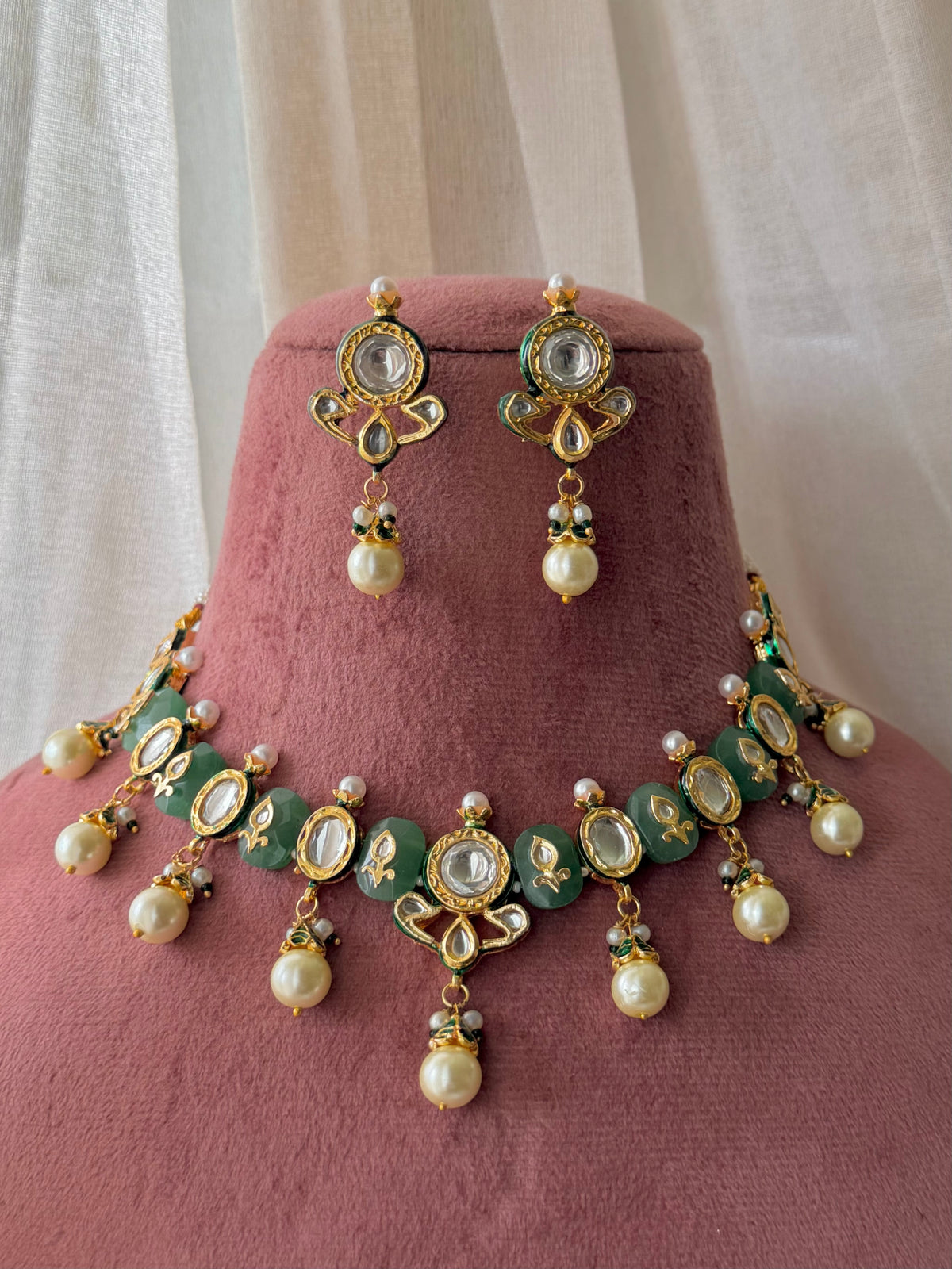Rituja Kundan Necklace Set