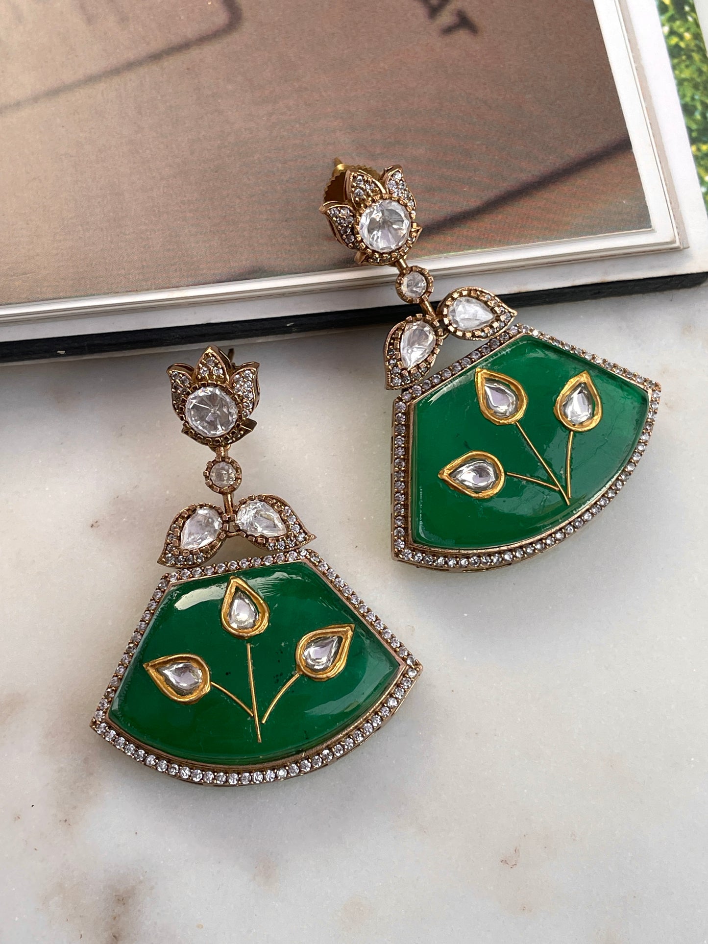 Pre Order- Vrishti Earrings