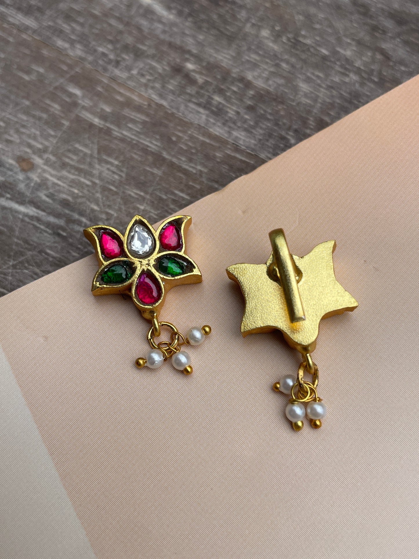 Aanya Lotus Bugadi Ear Cuffs