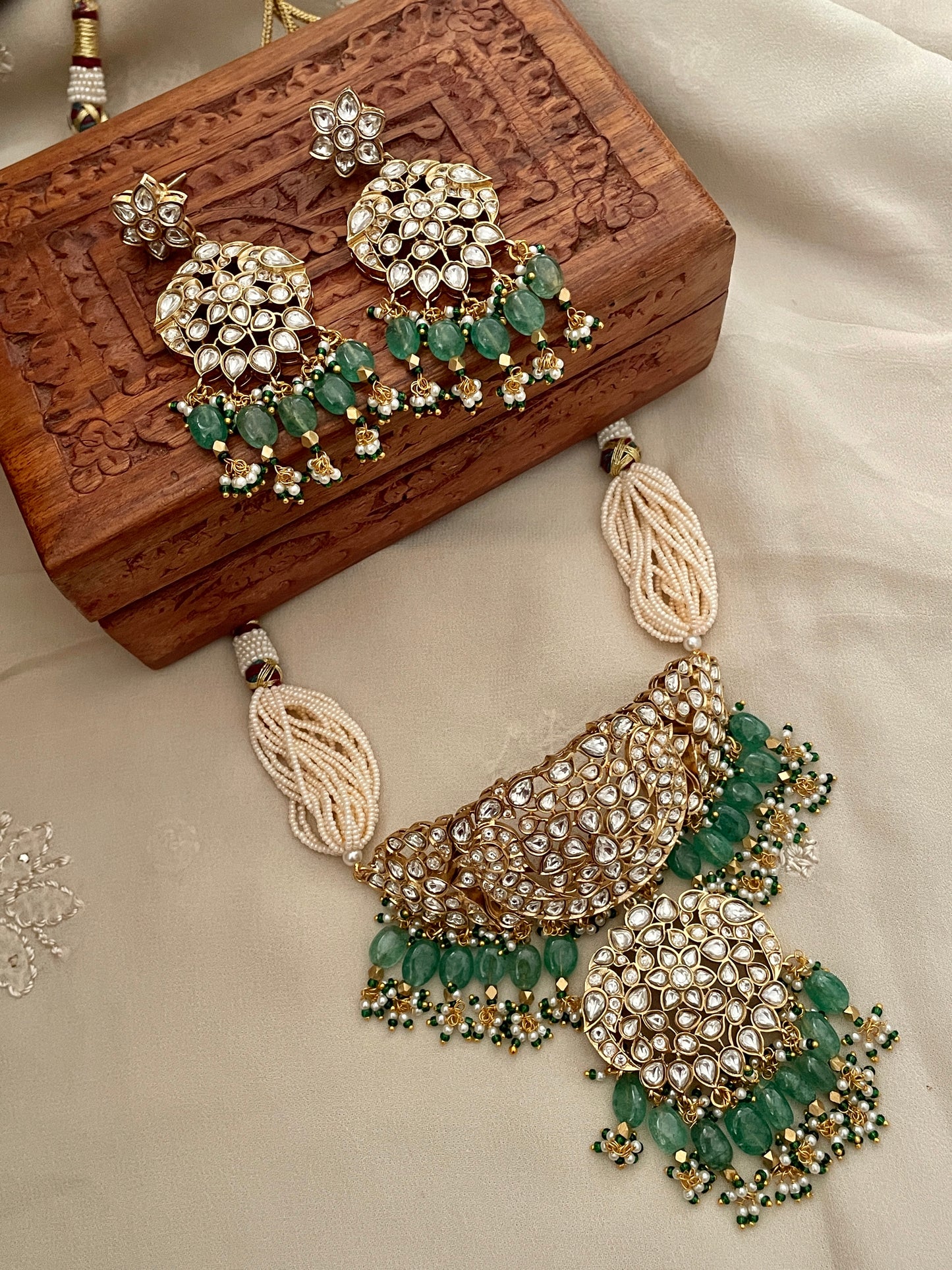 Pre Order – Vivah Polki Necklace Set