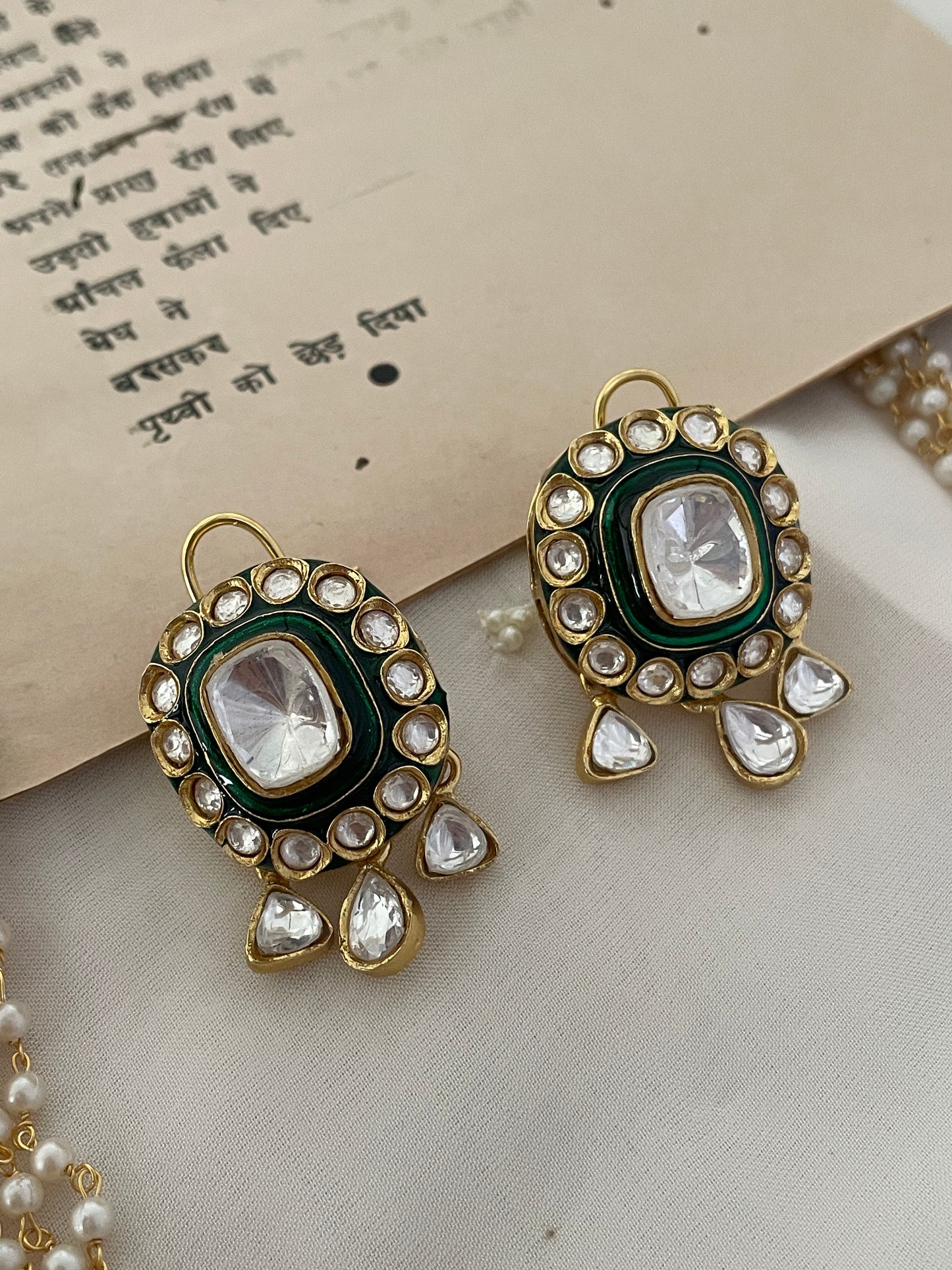 Pre Order – Kashi Polki Necklace Set