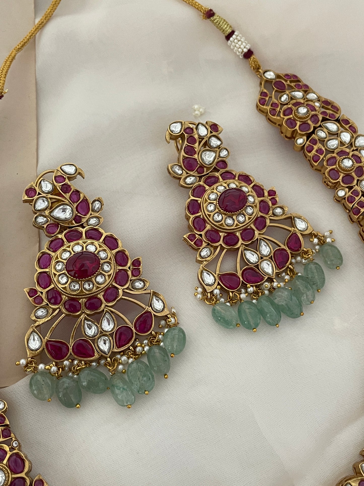 Pre Order – Jaya Multi Polki Necklace Set