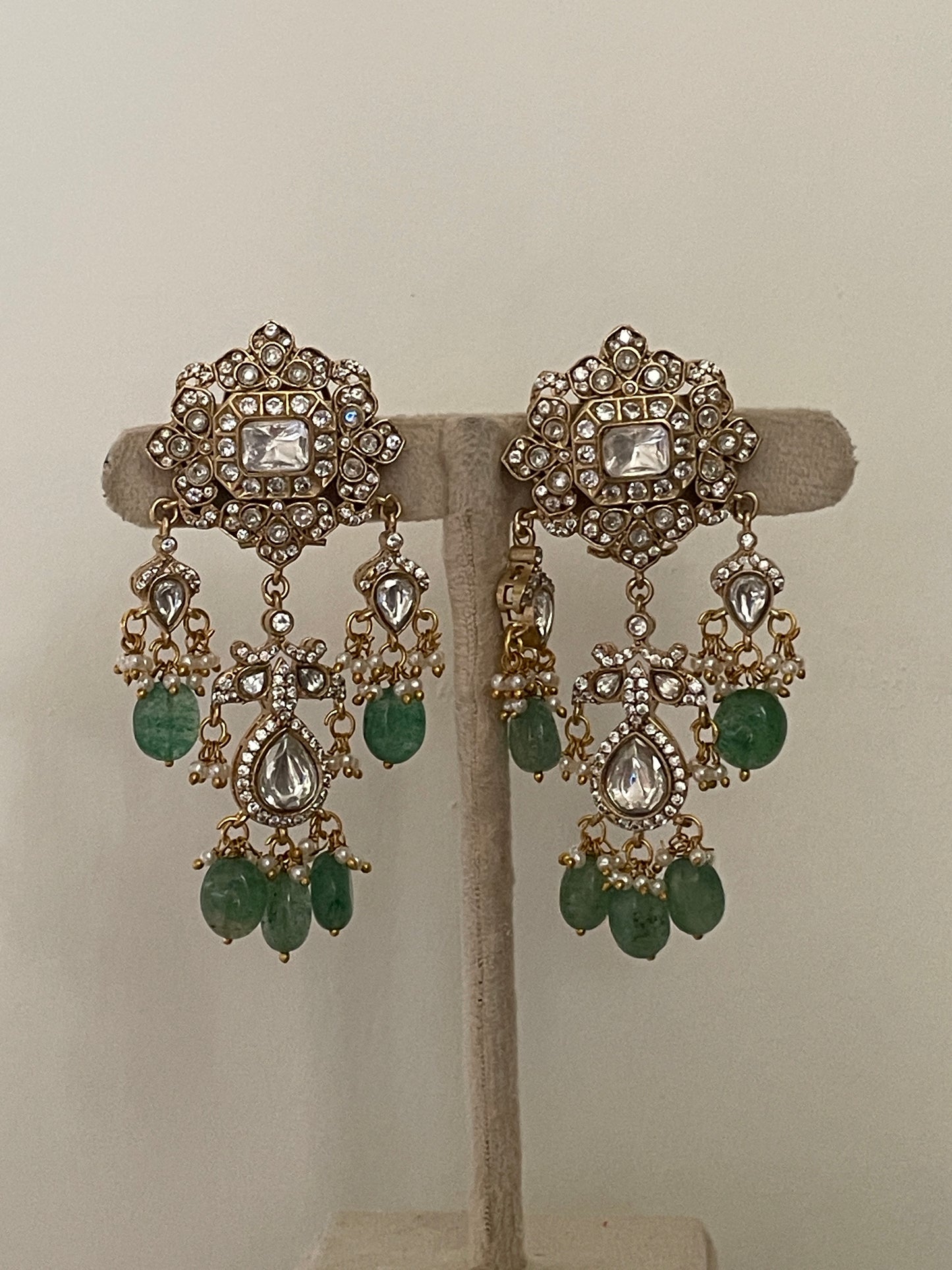 Pre Order – Sarla Multi Polki Necklace Set