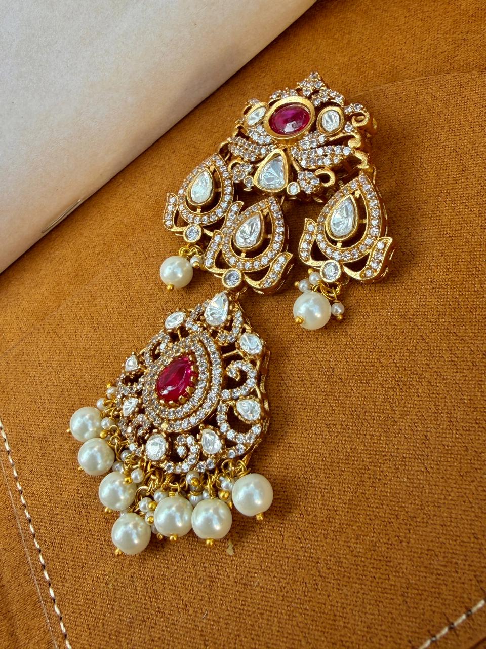 Rajkumar Ruby Brooch