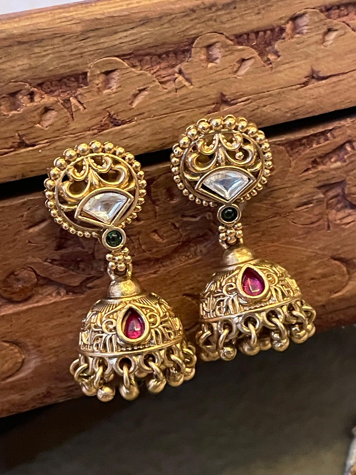 Shringar Antique Pearl Necklace Set