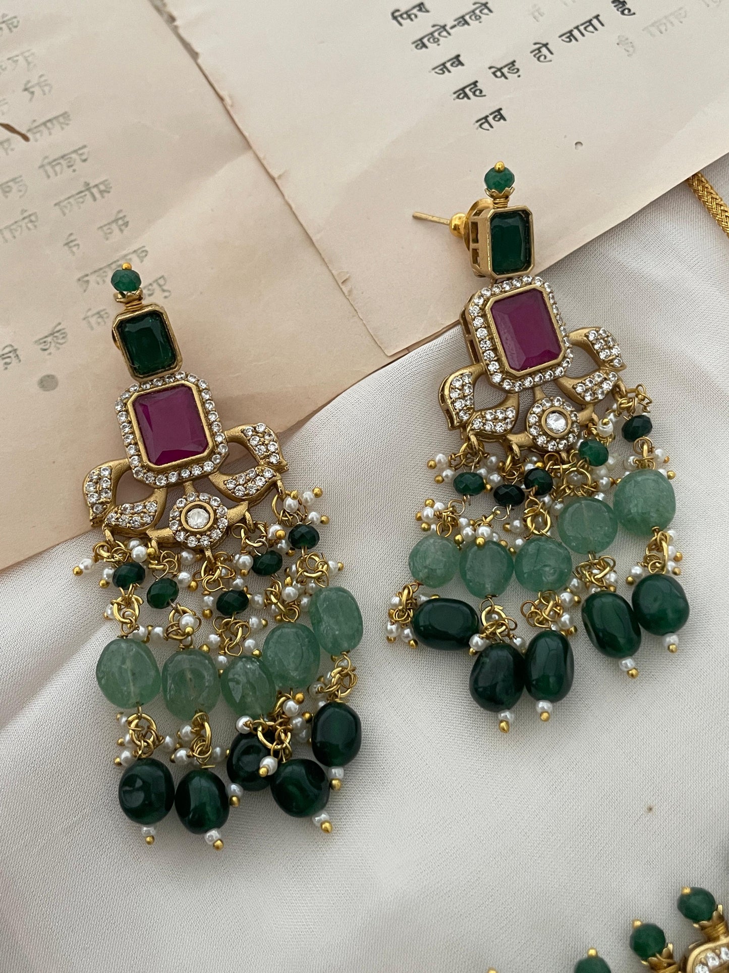 Pre Order – Vandana Polki Necklace Set