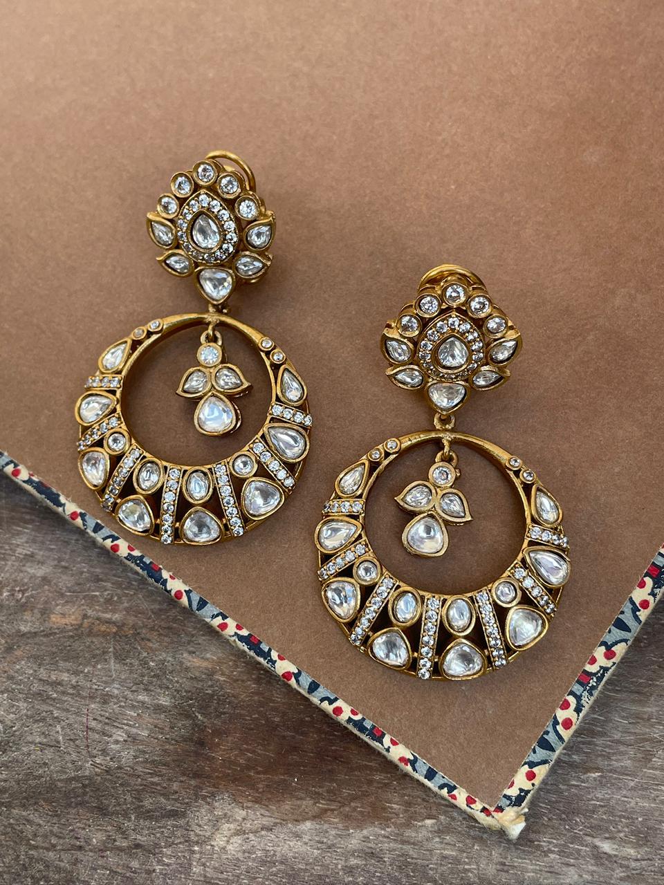 Nayab Polki Earrings