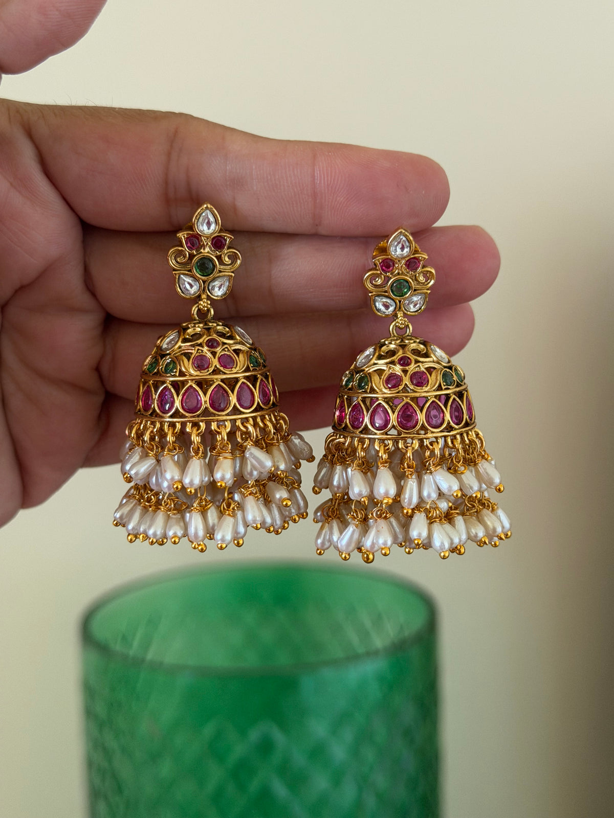 Rekha Temple Kemp Necklace Set