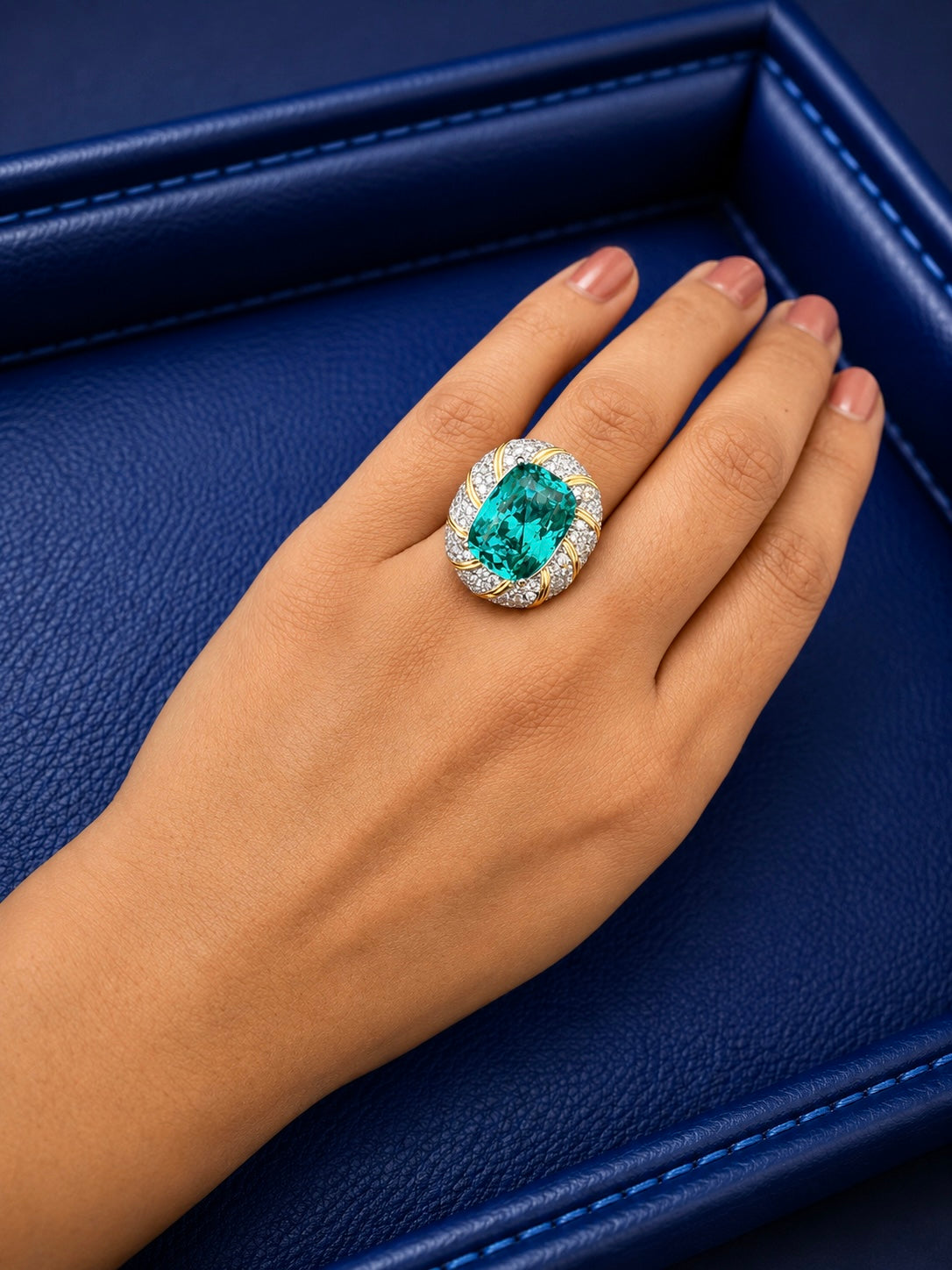 Gaia Pariba Diamond Ring
