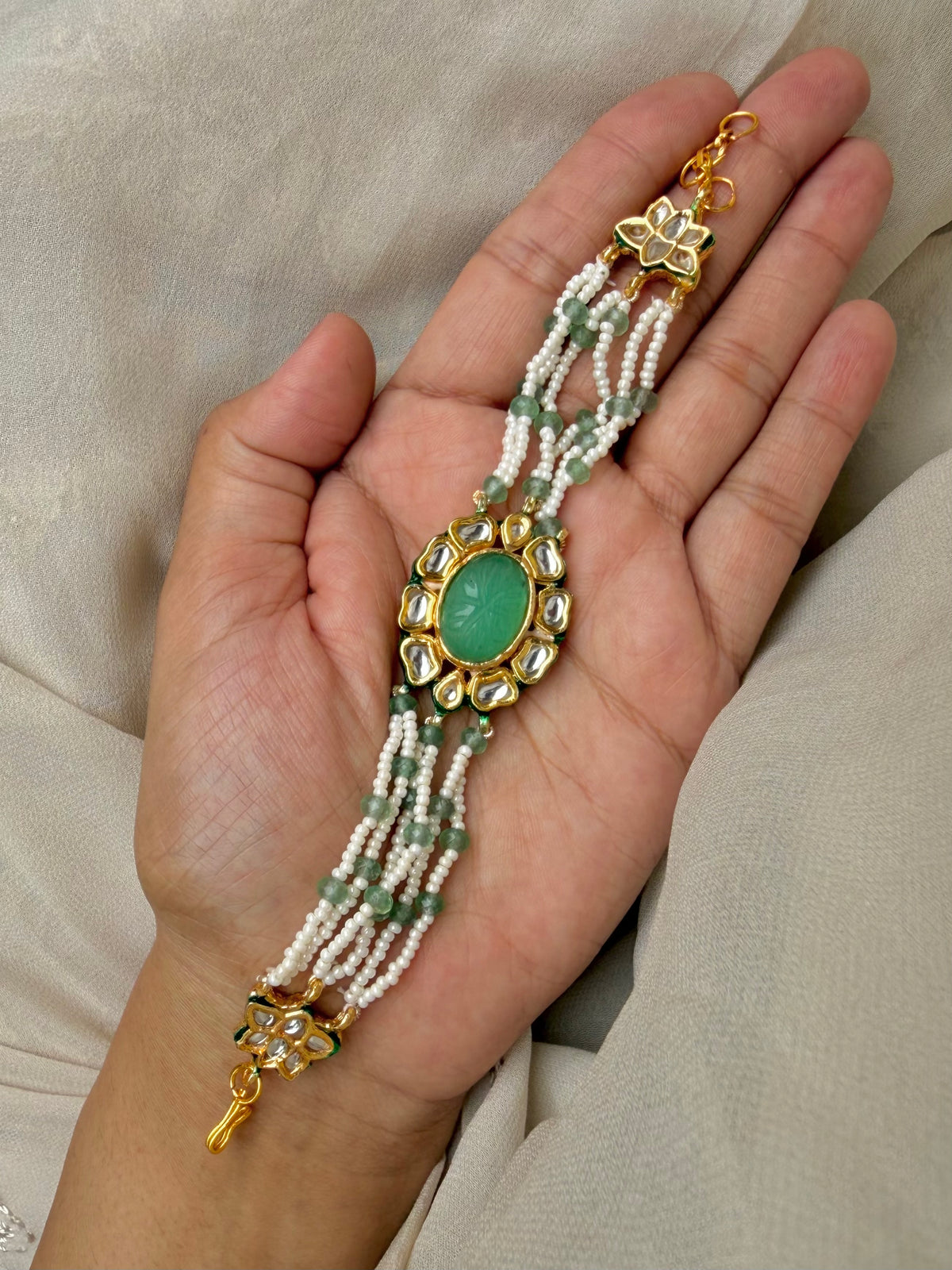 Arunima Kundan Bracelet
