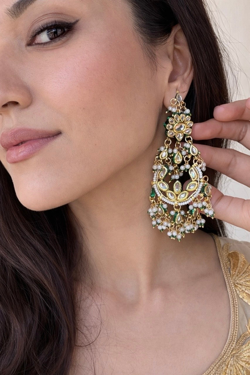Shanaya Kundan Earrings