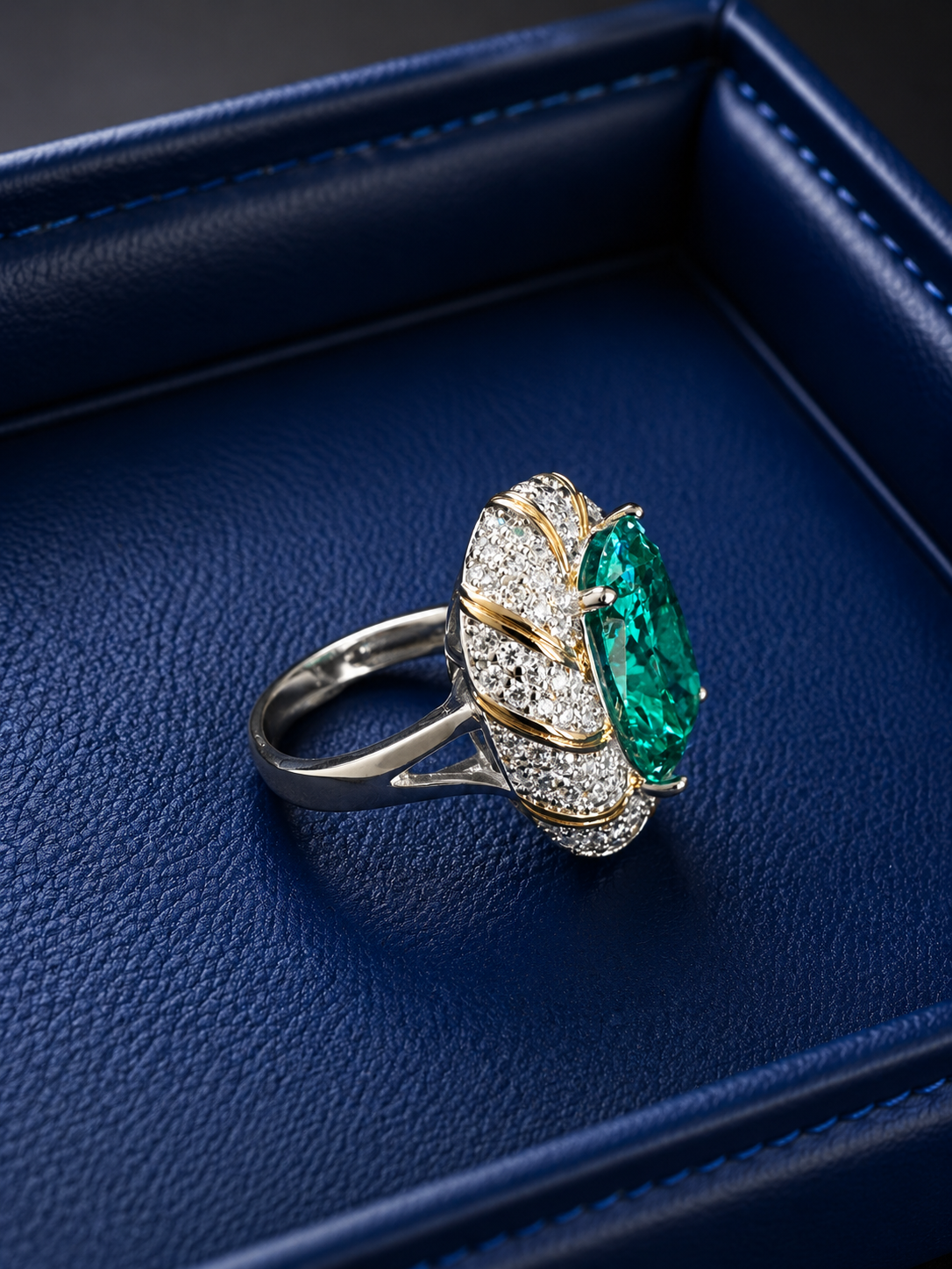 Gaia Pariba Diamond Ring