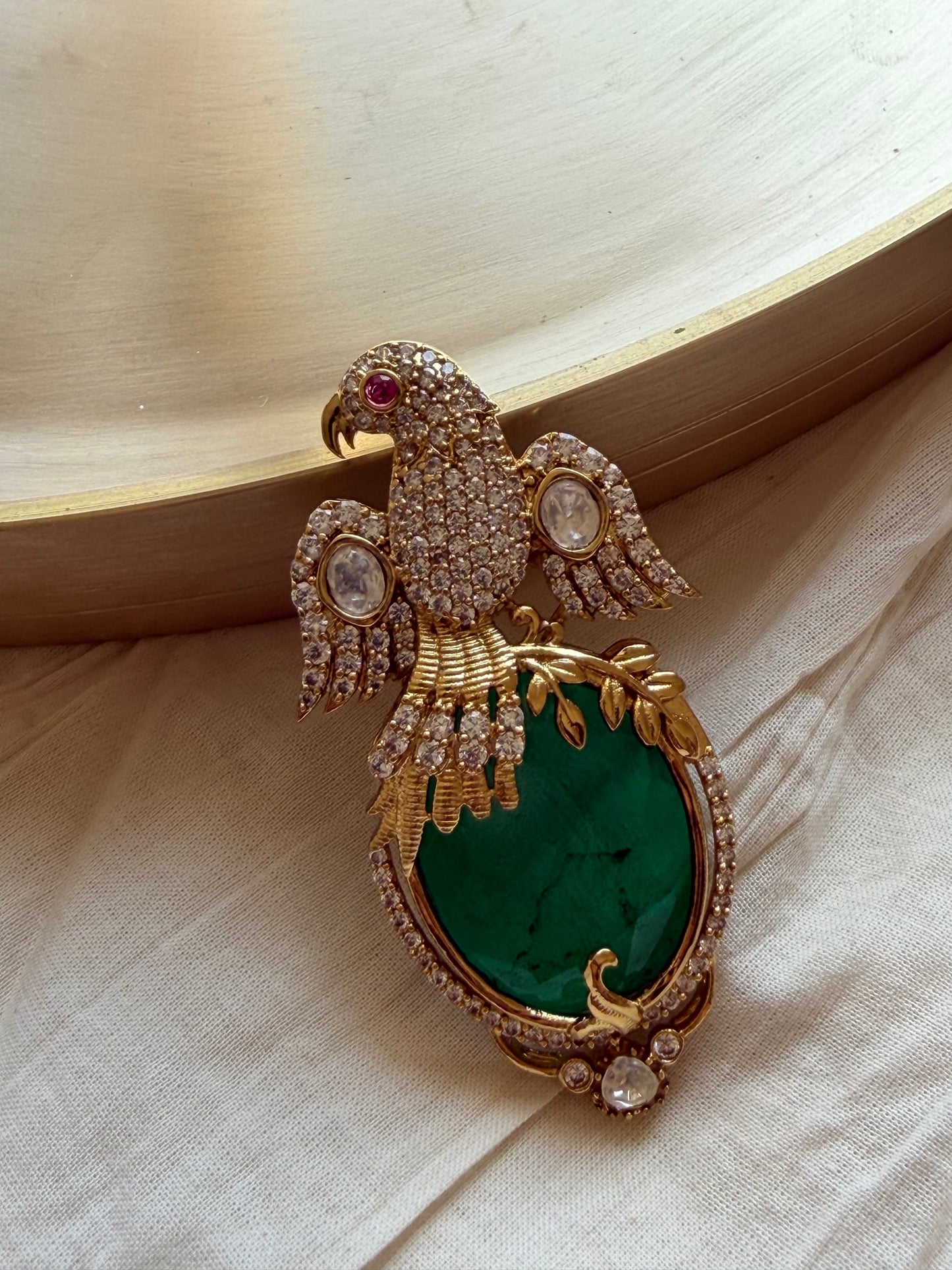 Alvira Bird Brooch