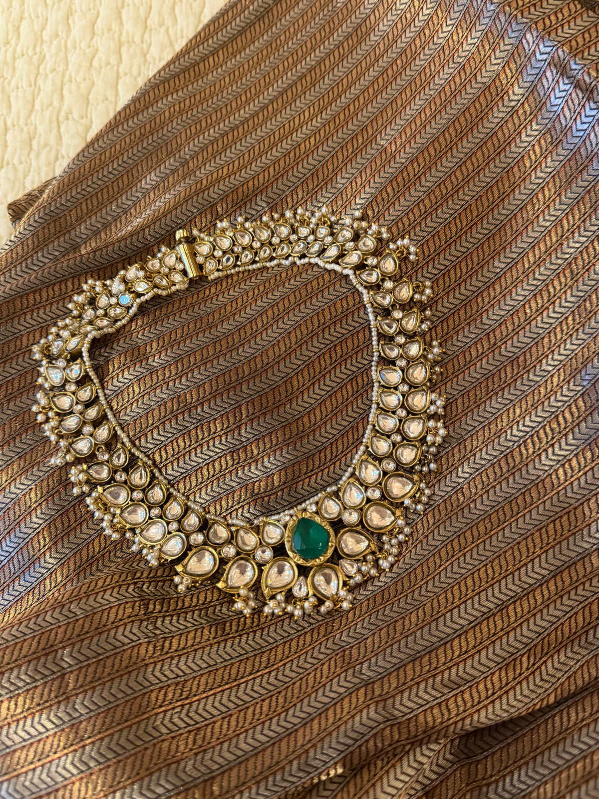 Serent Estate Polki Necklace Set