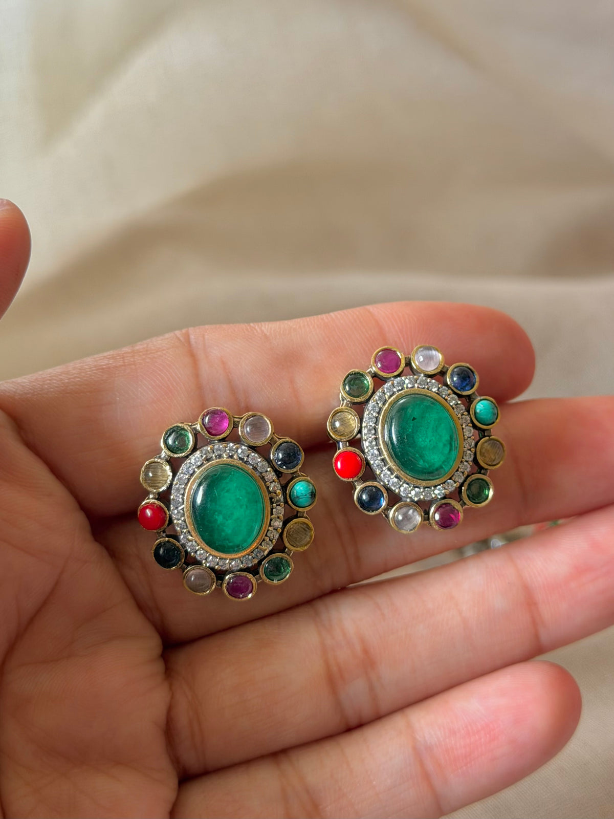 Navira Multicolour Fusion Necklace Set
