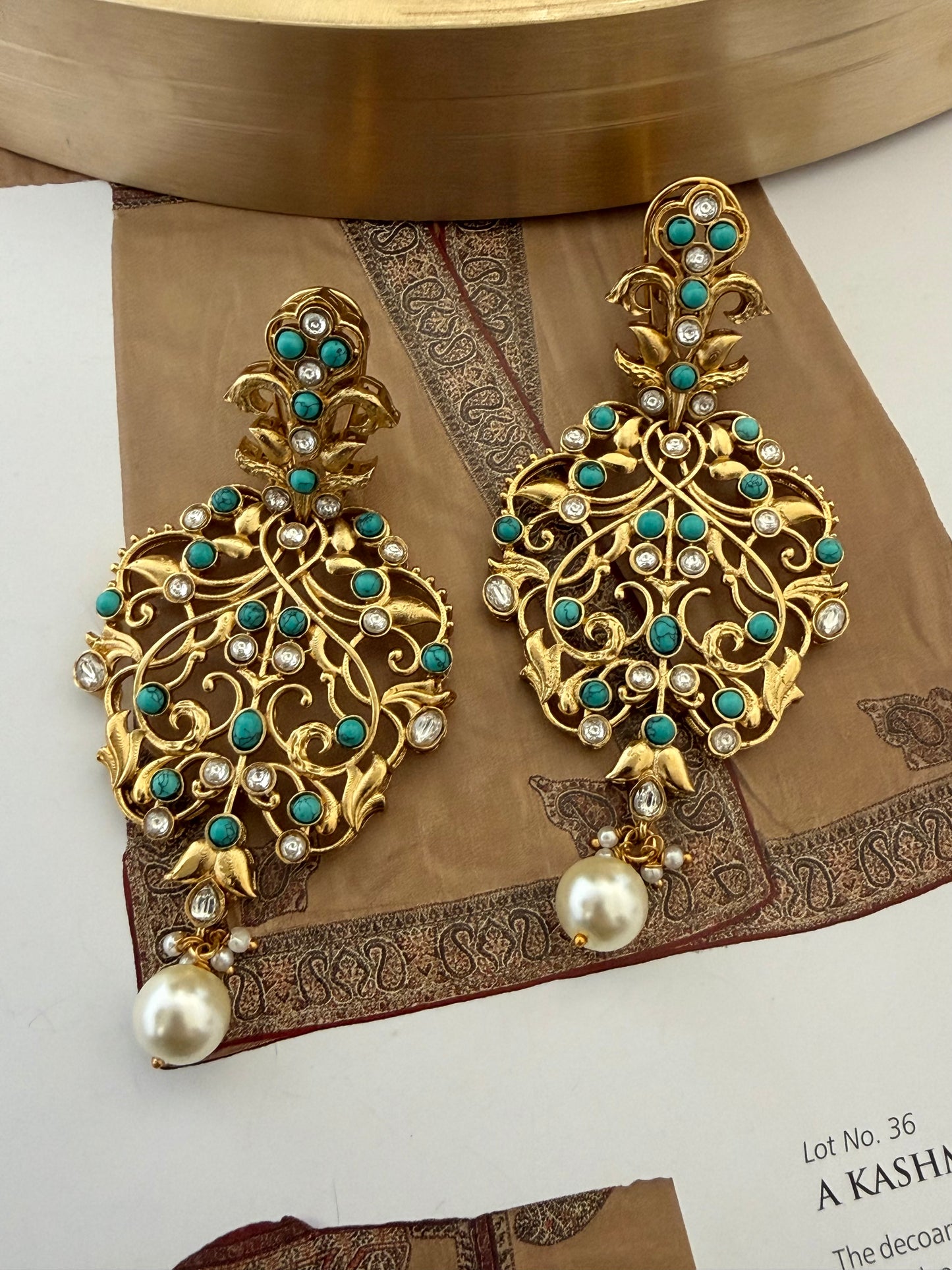 Kumud Turquoise Earrings