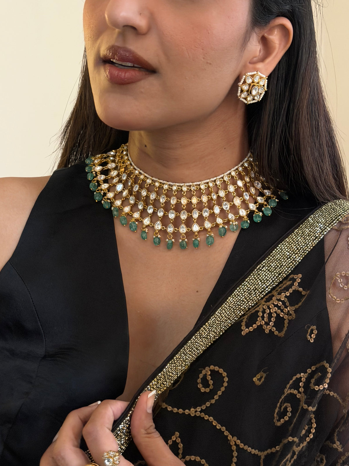 Raavla Polki Necklace Set