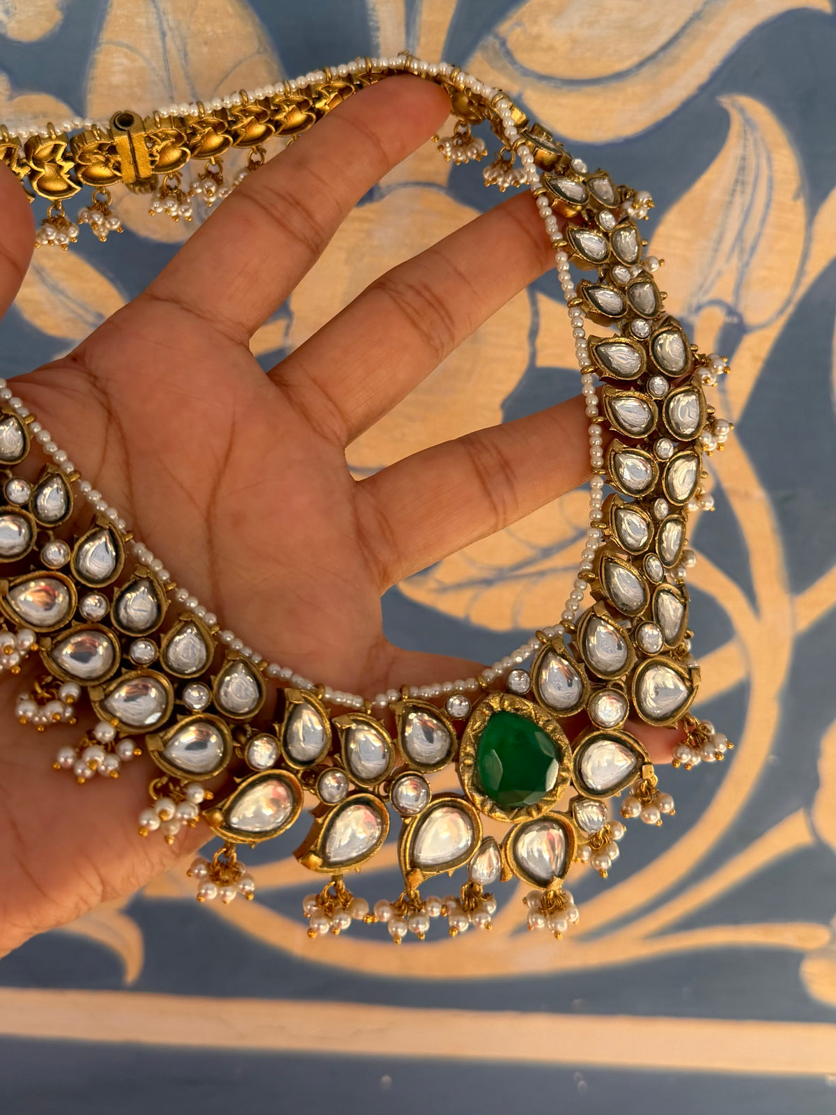 Serent Estate Polki Necklace Set