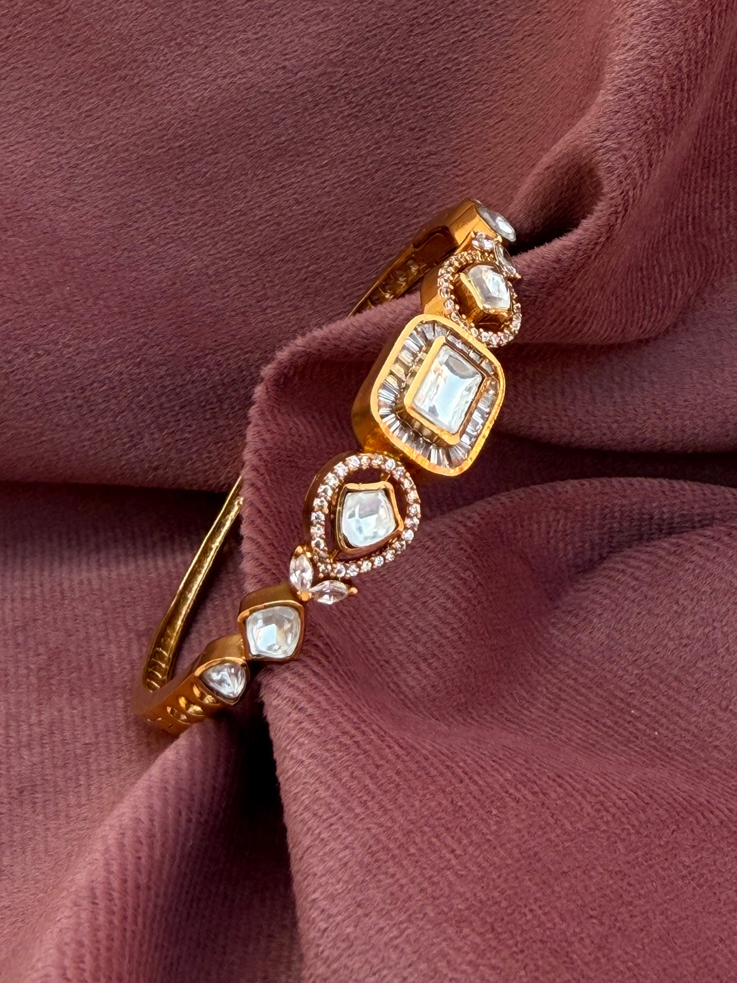 Bindiya Polki Bracelet