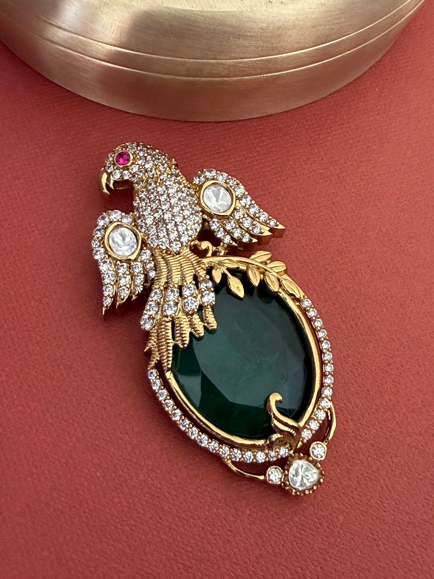 Alvira Bird Brooch
