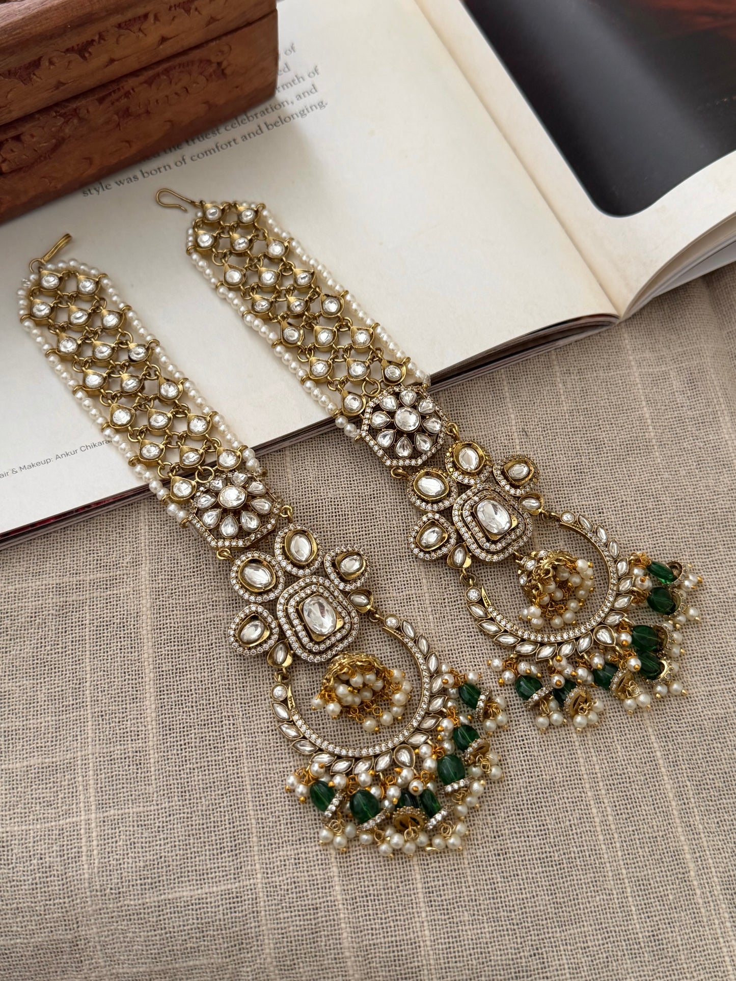 Shiraz Sahara Chaandbali Earrings