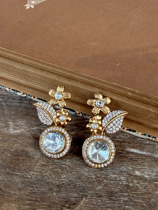 Gold Floret Studs