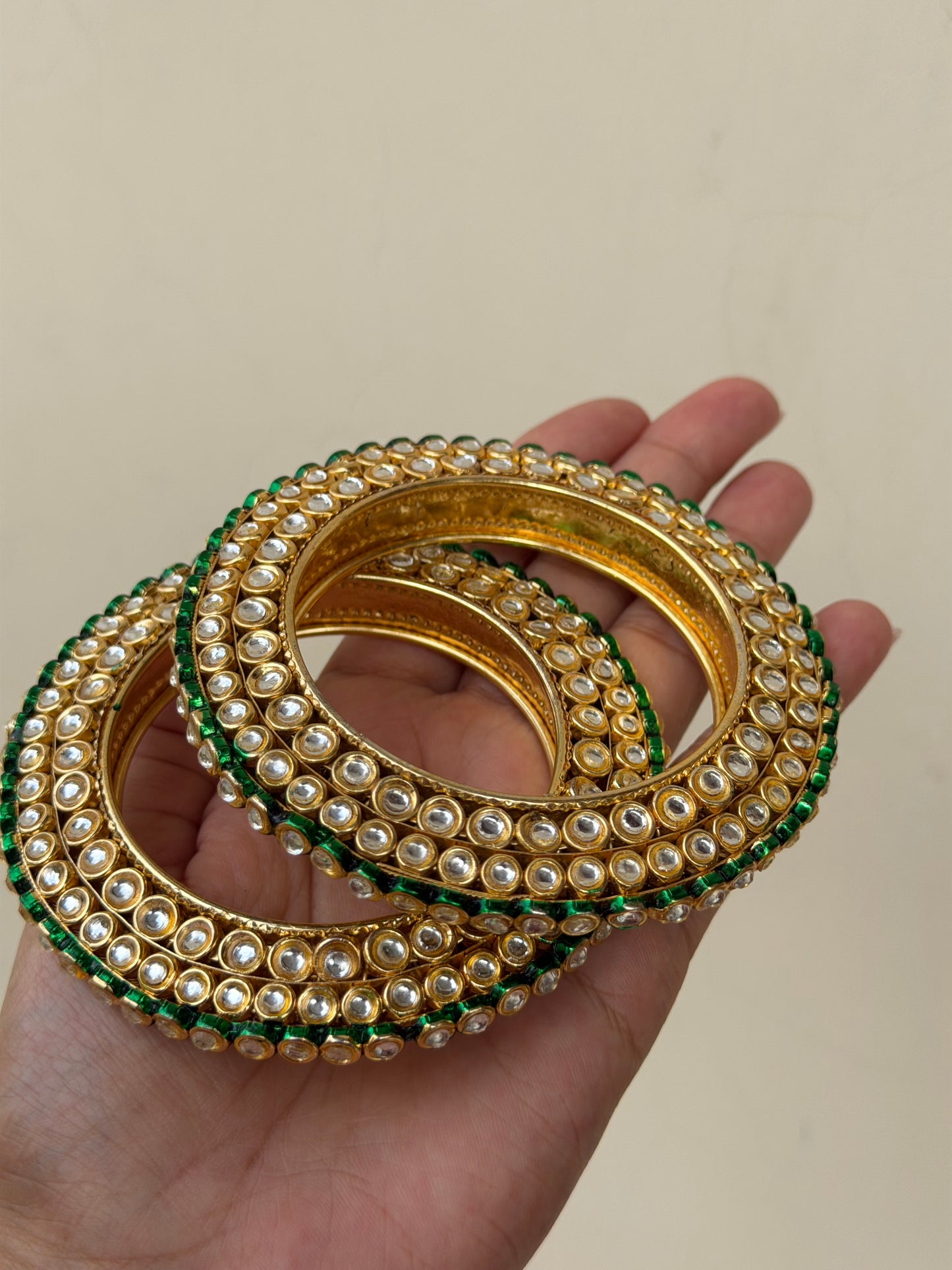 Rama Kundan Traditional  Gokhru Bangles