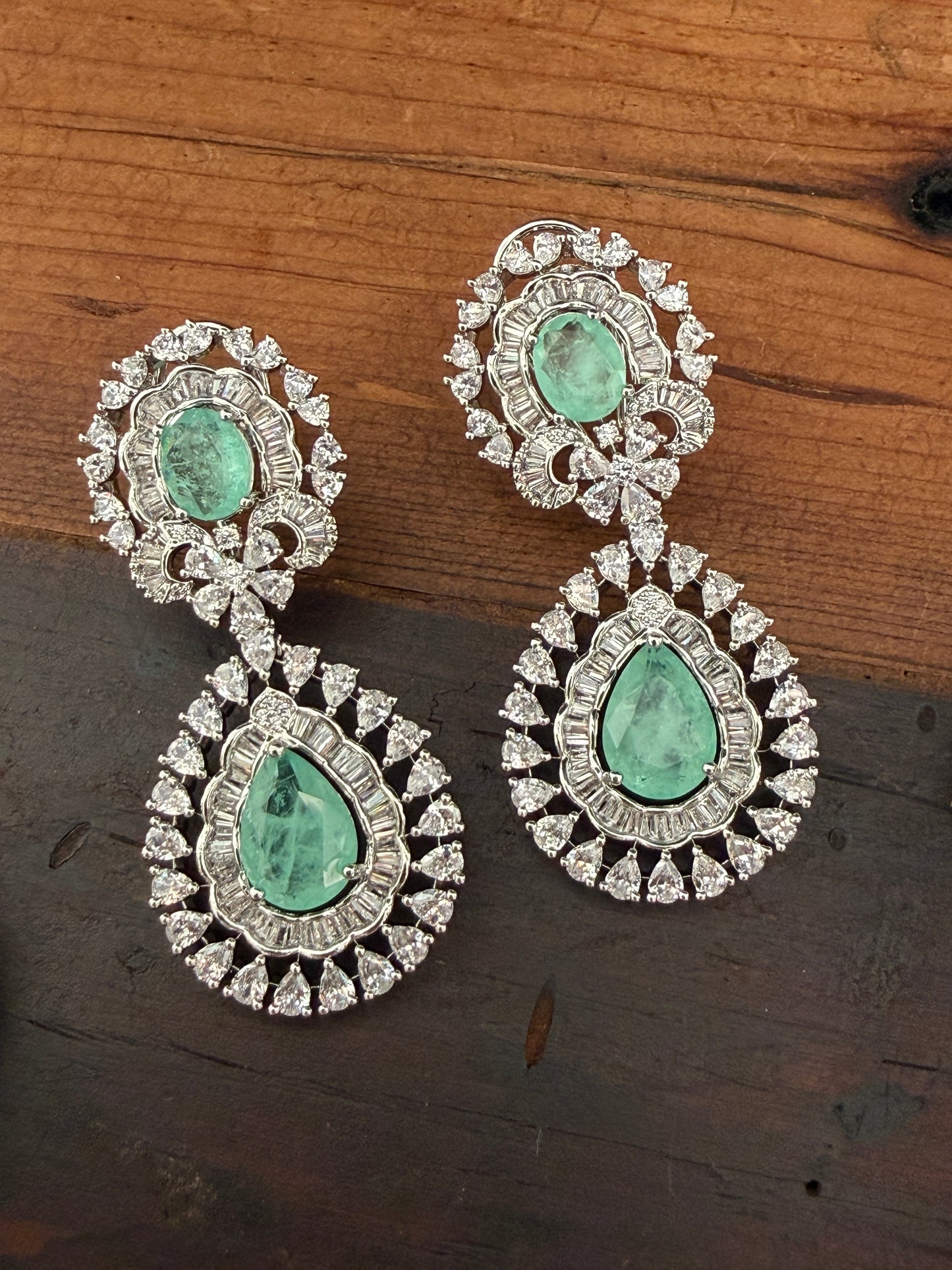 Lavanya Zircon Necklace Set