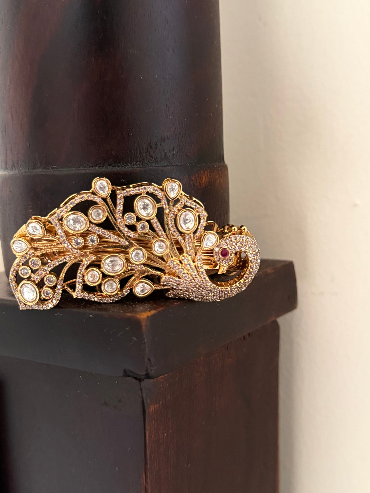 Mor Kundan Hairpin for Women