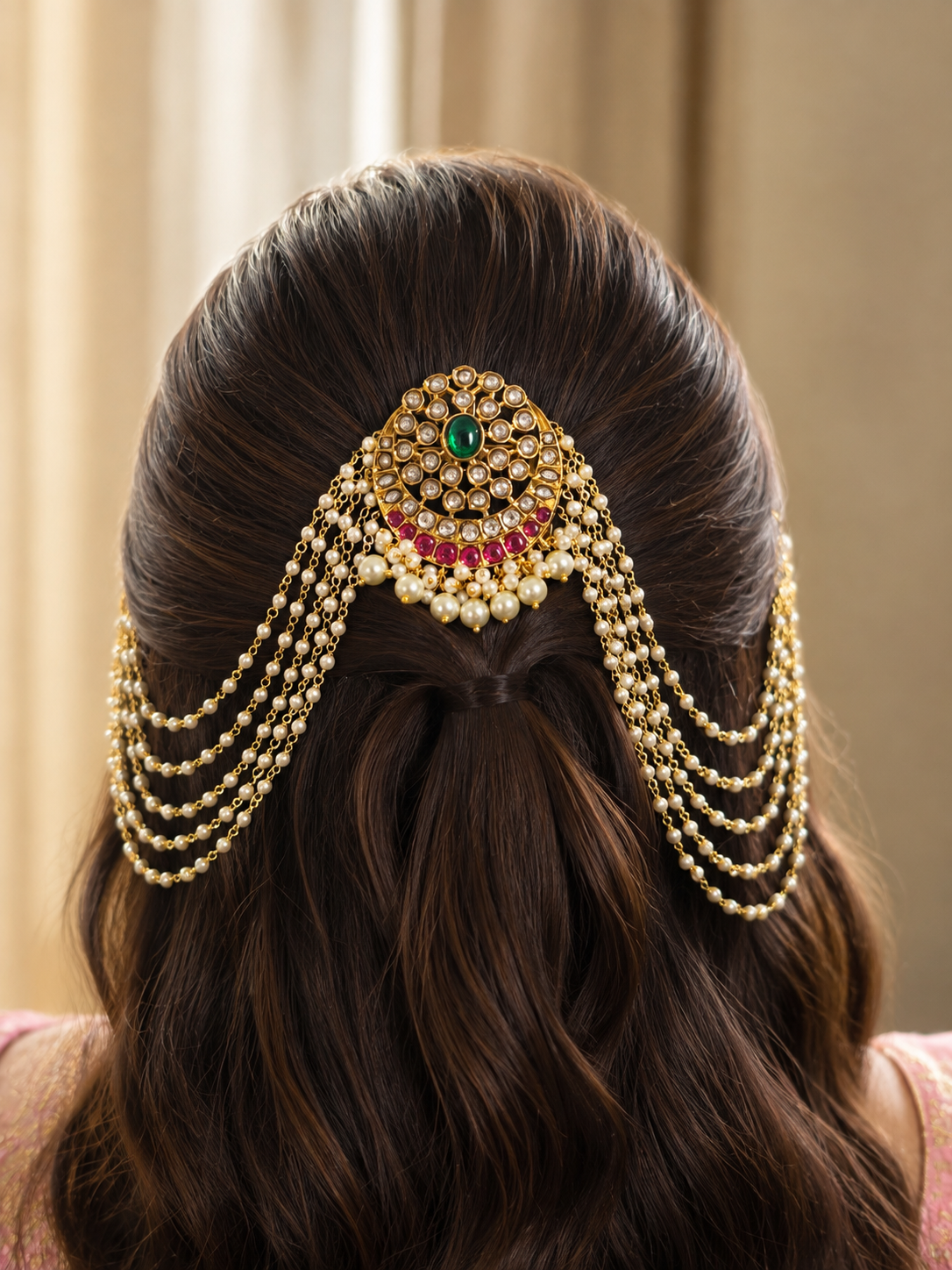Kalpana Hair Pin with Pearl Sahara