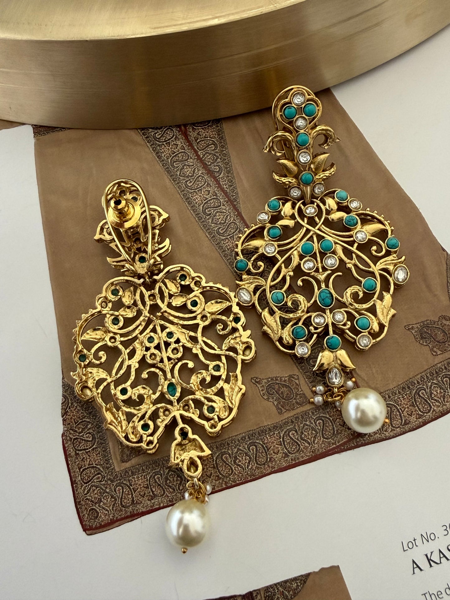 Kumud Turquoise Earrings