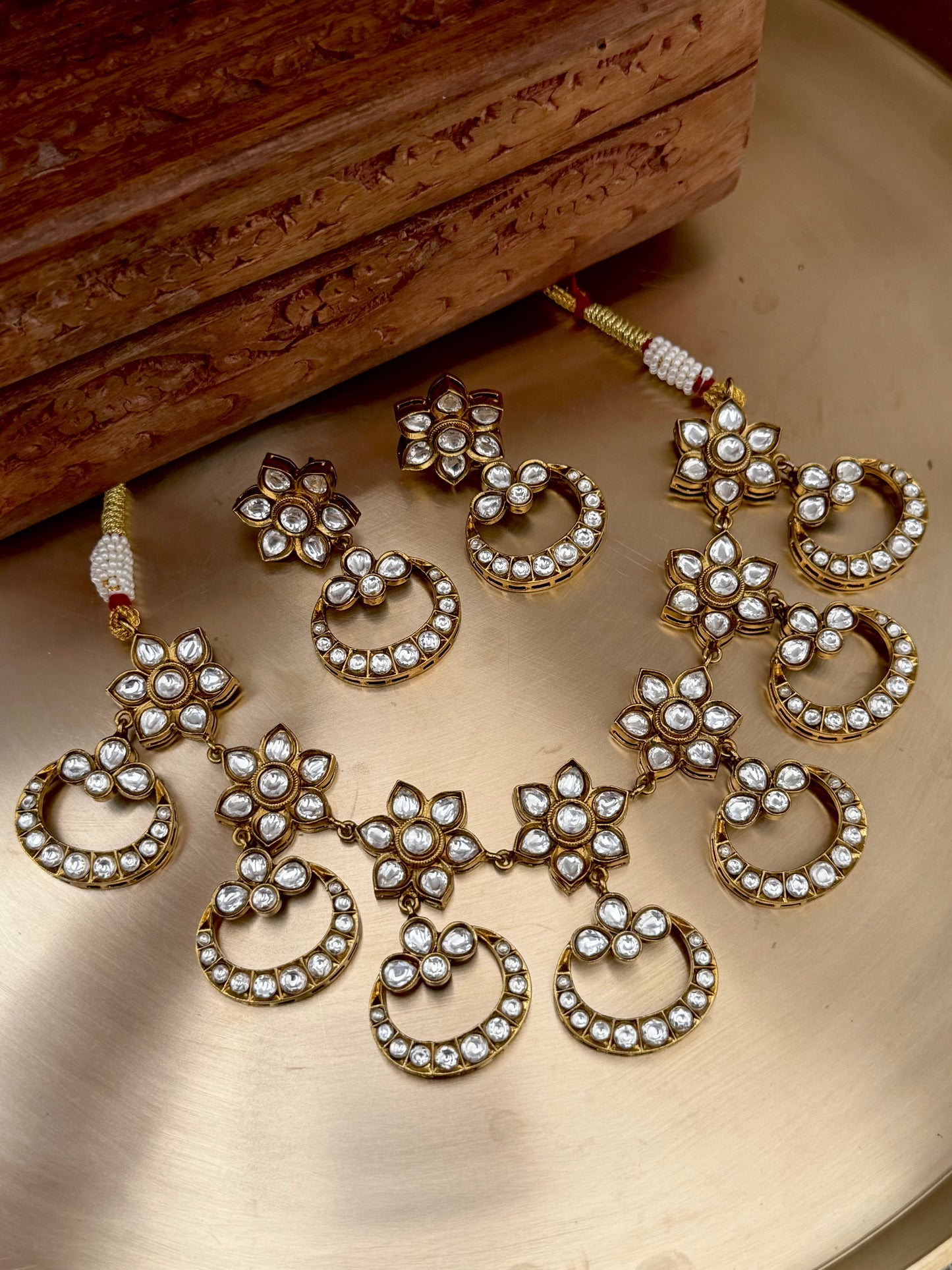 Umang Polki Necklace Set