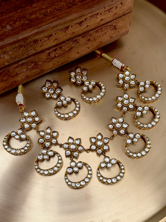 Umang Polki Necklace Set