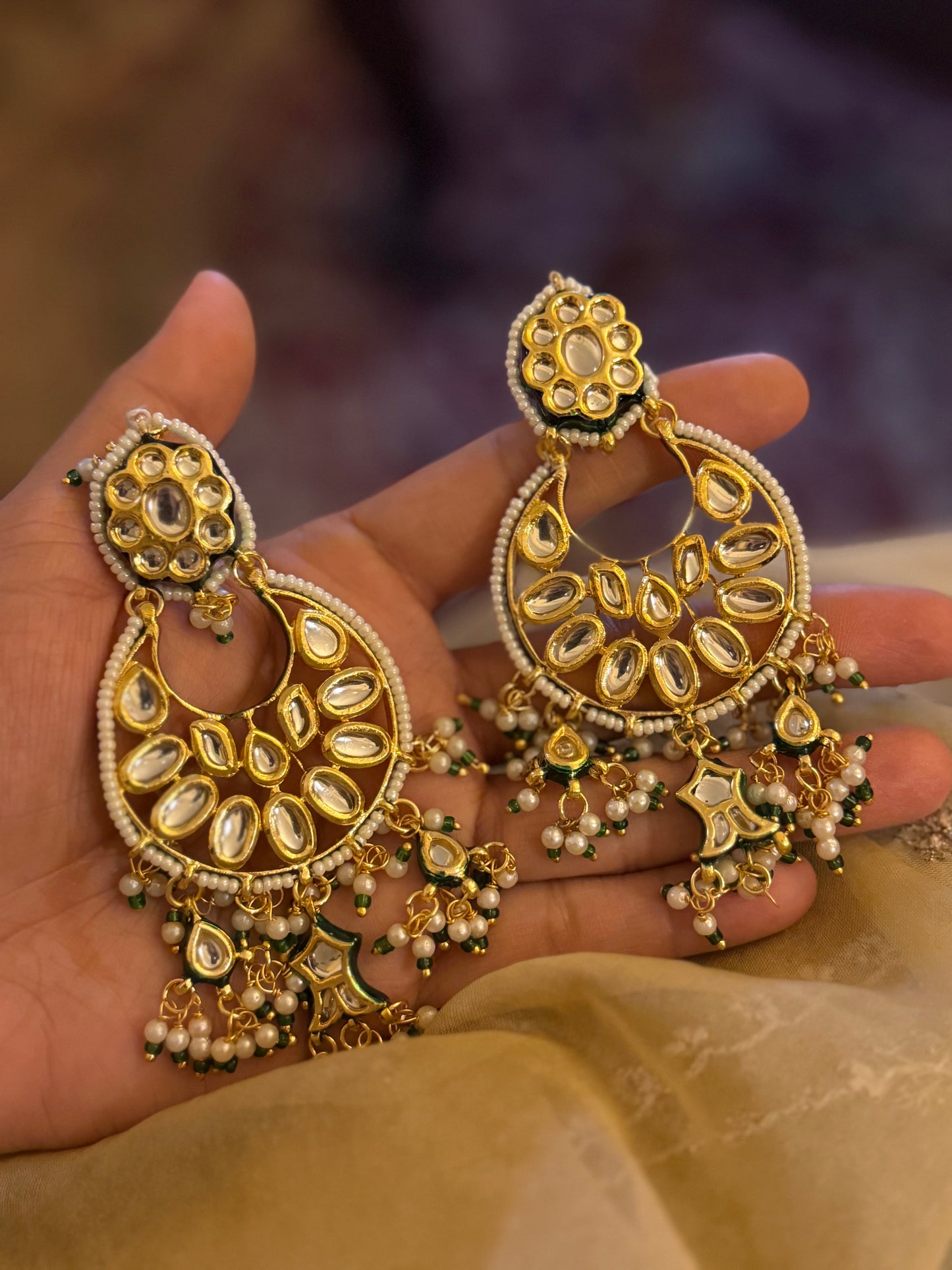 Joon Kundan Earrings