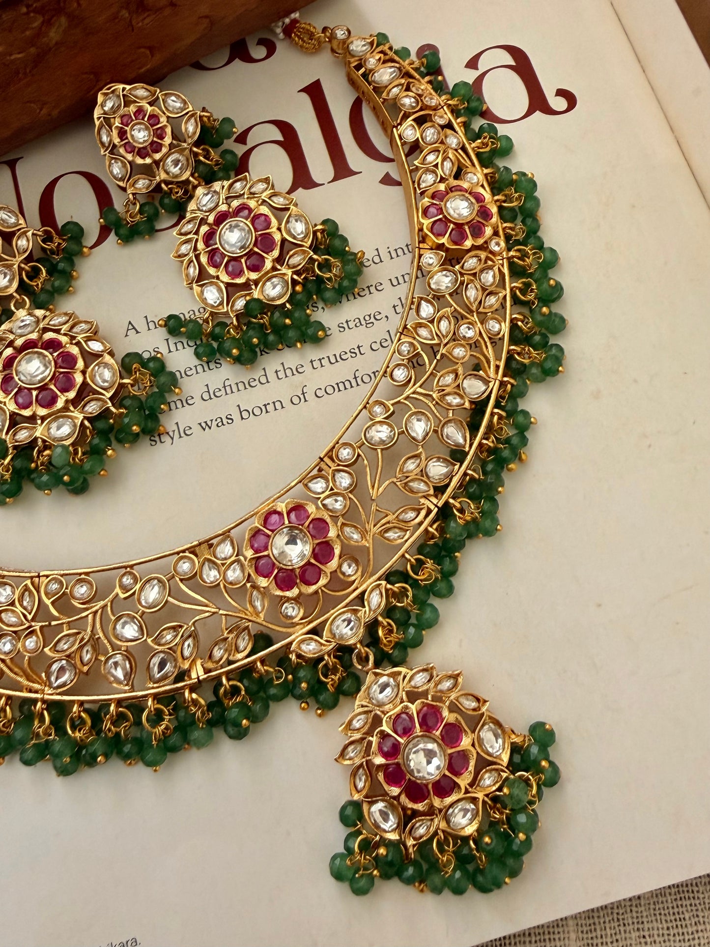 Nilima Jadau Necklace Set