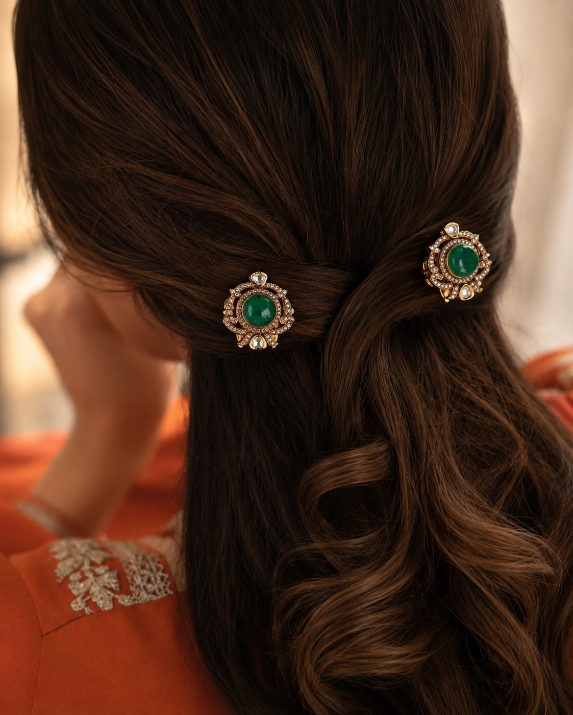 Gurbani Hair Clip Set
