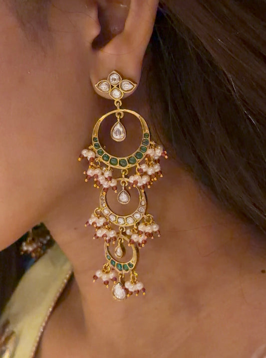 Pariva Polki Earrings