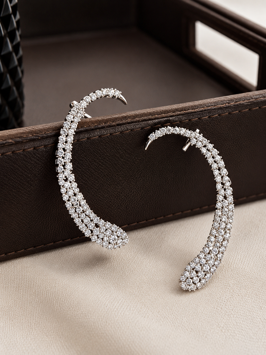 Ria Diamond Earcuff Earrings