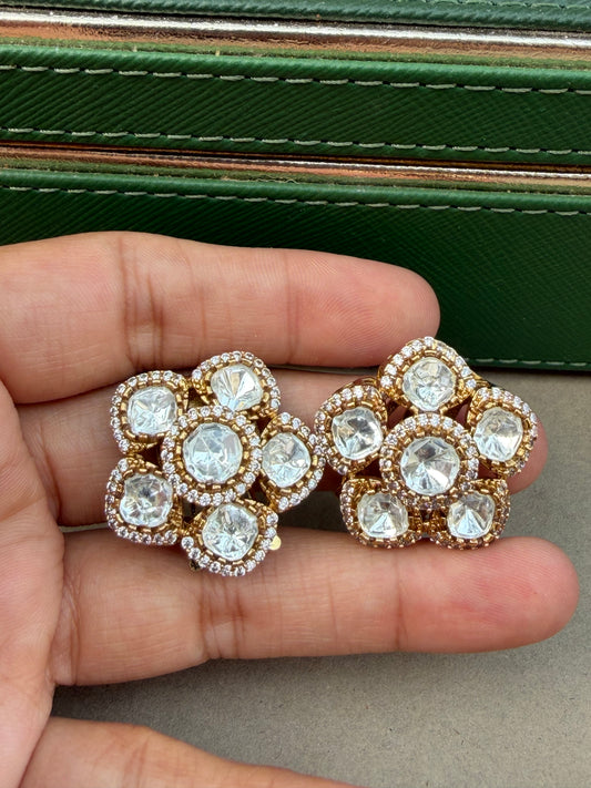 Alankrita Polki Hair Clips - Set of 2
