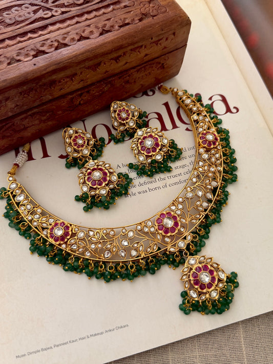 Nilima Jadau Necklace Set