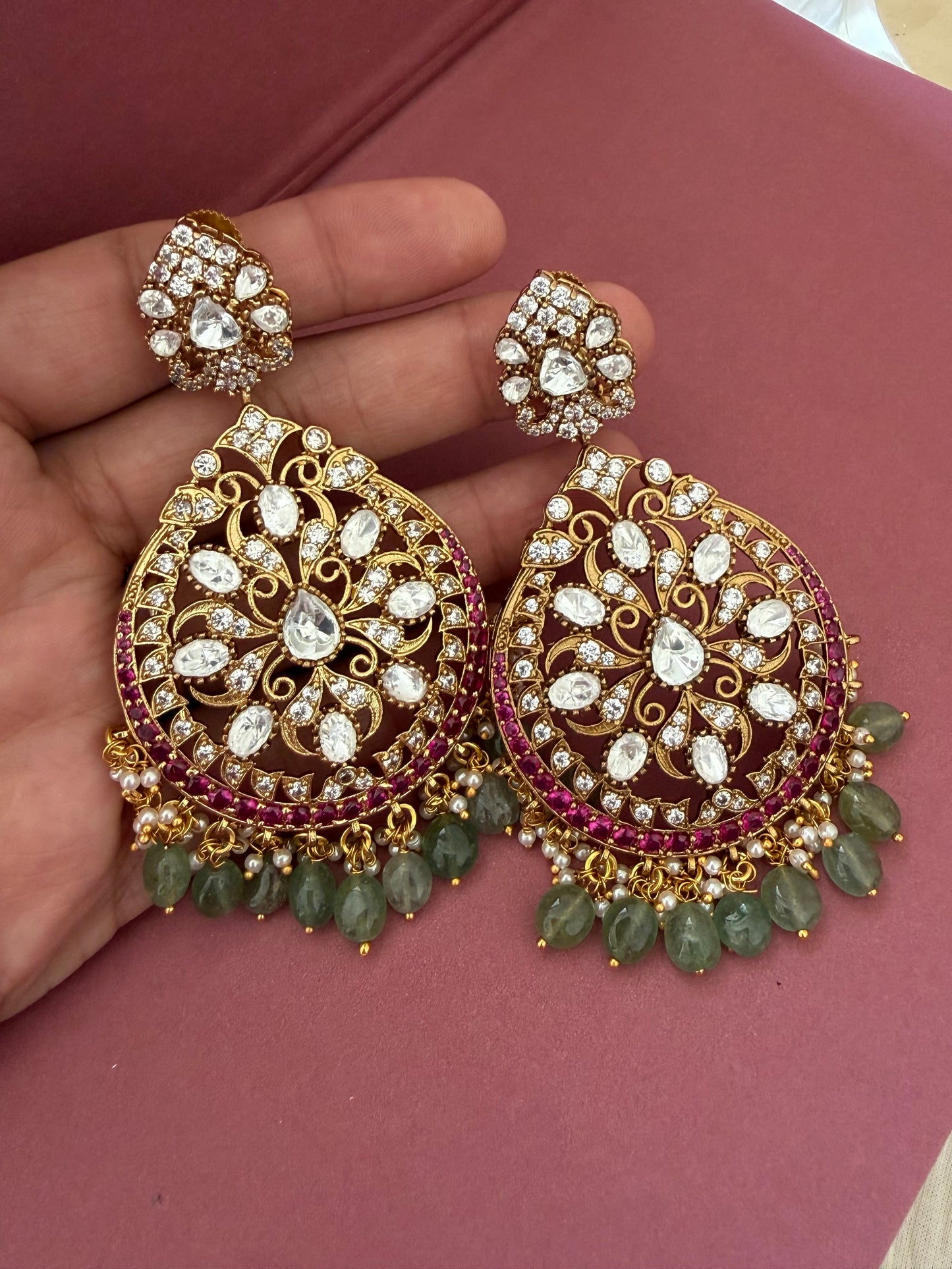 Maheika Chaandbaali Earrings